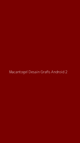 Tampilan Antarmuka Aplikasi Macantogel Desain Grafis Android - 2