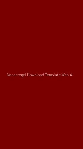 Tampilan Antarmuka Aplikasi Macantogel Download Template Web - 4