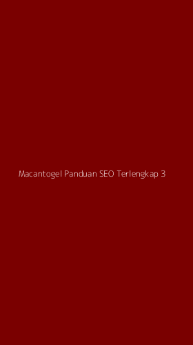 Tampilan Antarmuka Aplikasi Macantogel Panduan Seo Terlengkap - 3