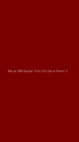 Tampilan Antarmuka Aplikasi Macau 288 Bandar Toto Slot Gacor Resmi - 3