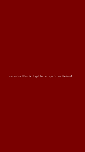 Tampilan Antarmuka Aplikasi Macau Pool Bandar Togel Terpercaya Bonus Harian - 4