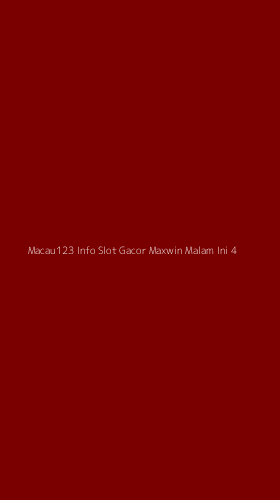 Tampilan Antarmuka Aplikasi Macau123 Info Slot Gacor Maxwin Malam Ini - 4