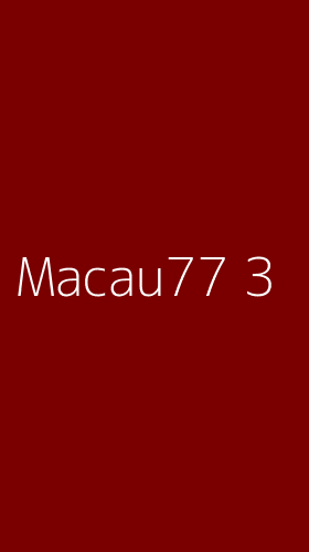 Tampilan Antarmuka Aplikasi Macau77 - 3