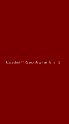 Tampilan Antarmuka Aplikasi Macaubet77 Resep Masakan Harian - 3