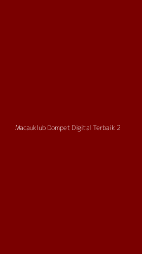 Tampilan Antarmuka Aplikasi Macauklub Dompet Digital Terbaik - 2