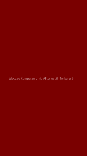 Tampilan Antarmuka Aplikasi Maccau Kumpulan Link Alternatif Terbaru - 3