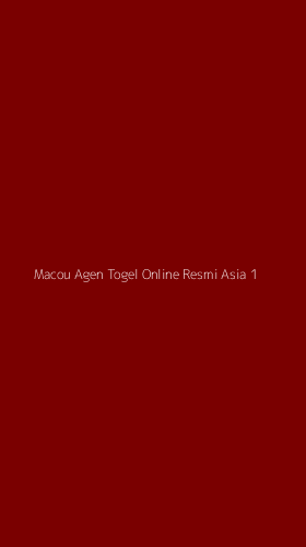 Tampilan Antarmuka Aplikasi Macou Agen Togel Online Resmi Asia - 1