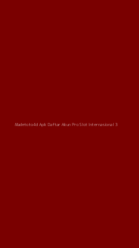 Tampilan Antarmuka Aplikasi Madetoto4d Apk Daftar Akun Pro Slot Internasional - 3