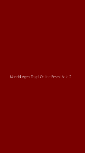 Tampilan Antarmuka Aplikasi Madrid Agen Togel Online Resmi Asia - 2
