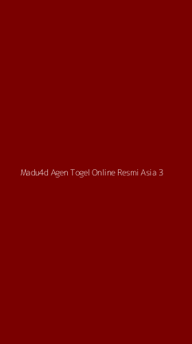 Tampilan Antarmuka Aplikasi Madu4d Agen Togel Online Resmi Asia - 3