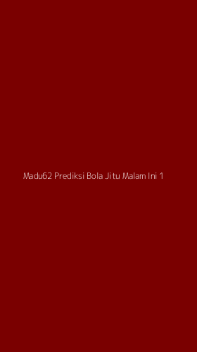 Tampilan Antarmuka Aplikasi Madu62 Prediksi Bola Jitu Malam Ini - 1