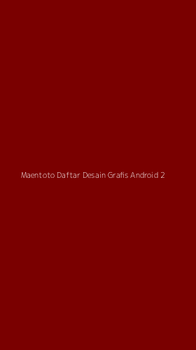 Tampilan Antarmuka Aplikasi Maentoto Daftar Desain Grafis Android - 2