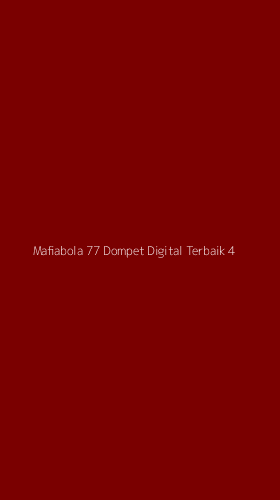 Tampilan Antarmuka Aplikasi Mafiabola 77 Dompet Digital Terbaik - 4