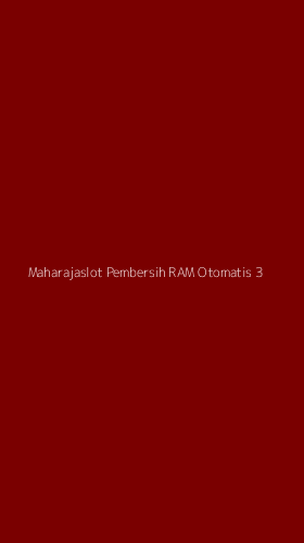 Tampilan Antarmuka Aplikasi Maharajaslot Pembersih Ram Otomatis - 3