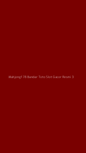 Tampilan Antarmuka Aplikasi Mahjong178 Bandar Toto Slot Gacor Resmi - 3