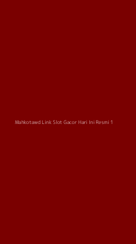 Tampilan Antarmuka Aplikasi Mahkotawd Link Slot Gacor Hari Ini Resmi - 1