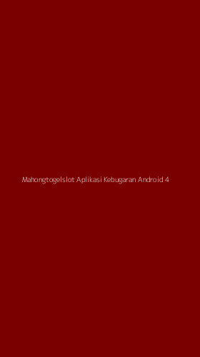 Tampilan Antarmuka Aplikasi Mahongtogelslot Aplikasi Kebugaran Android - 4