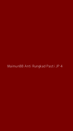 Tampilan Antarmuka Aplikasi Maimun88 Anti Rungkad Pasti Jp - 4