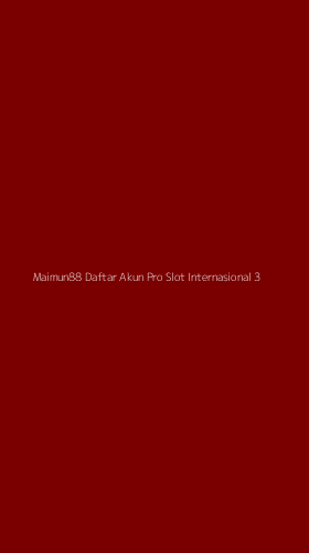 Tampilan Antarmuka Aplikasi Maimun88 Daftar Akun Pro Slot Internasional - 3