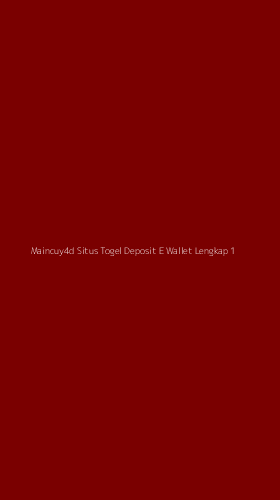 Tampilan Antarmuka Aplikasi Maincuy4d Situs Togel Deposit E Wallet Lengkap - 1