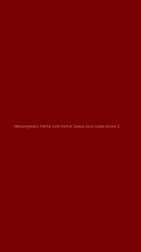 Tampilan Antarmuka Aplikasi Mainpragmatic Daftar Link Daftar Semua Jenis Game Online - 2