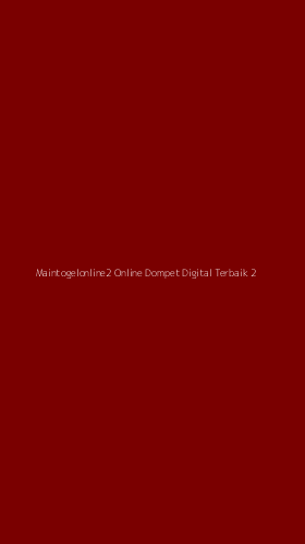 Tampilan Antarmuka Aplikasi Maintogelonline2 Online Dompet Digital Terbaik - 2
