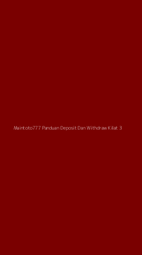 Tampilan Antarmuka Aplikasi Maintoto777 Panduan Deposit Dan Withdraw Kilat - 3