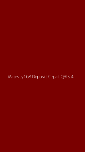 Tampilan Antarmuka Aplikasi Majesty168 Deposit Cepat Qris - 4
