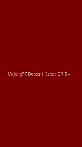Tampilan Antarmuka Aplikasi Majong77 Deposit Cepat Qris - 4