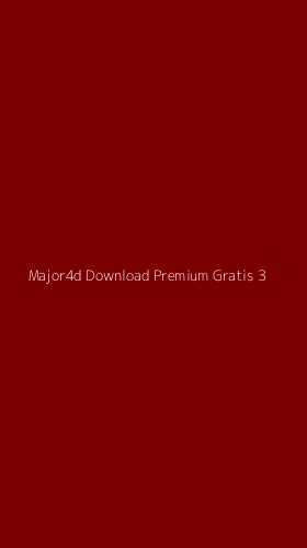 Tampilan Antarmuka Aplikasi Major4d Download Premium Gratis - 3