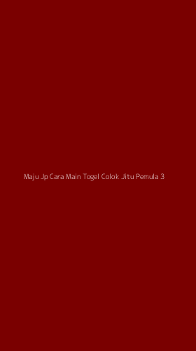 Tampilan Antarmuka Aplikasi Maju Jp Cara Main Togel Colok Jitu Pemula - 3