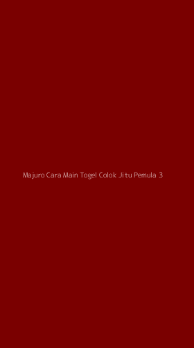 Tampilan Antarmuka Aplikasi Majuro Cara Main Togel Colok Jitu Pemula - 3