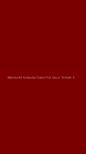 Tampilan Antarmuka Aplikasi Makmur4d Kumpulan Game Slot Gacor Terbaik - 3