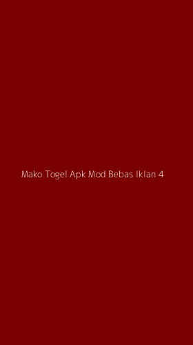 Tampilan Antarmuka Aplikasi Mako Togel Apk Mod Bebas Iklan - 4