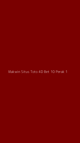 Tampilan Antarmuka Aplikasi Makwin Situs Toto 4d Bet 10 Perak - 1