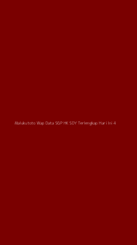 Tampilan Antarmuka Aplikasi Malukutoto Wap Data Sgp Hk Sdy Terlengkap Hari Ini - 4