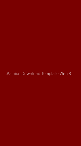 Tampilan Antarmuka Aplikasi Mamiqq Download Template Web - 3