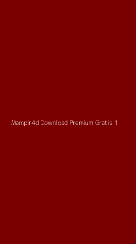 Tampilan Antarmuka Aplikasi Mampir4d Download Premium Gratis - 1