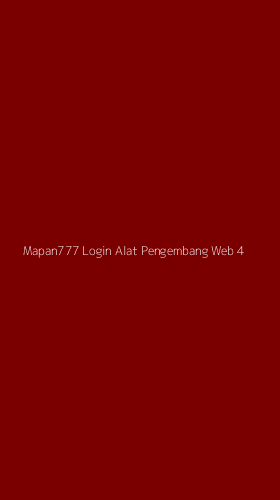 Tampilan Antarmuka Aplikasi Mapan777 Login Alat Pengembang Web - 4