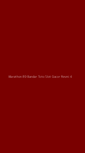 Tampilan Antarmuka Aplikasi Marathon 89 Bandar Toto Slot Gacor Resmi - 4