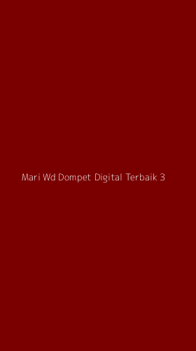 Tampilan Antarmuka Aplikasi Mari Wd Dompet Digital Terbaik - 3