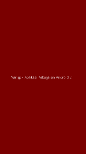 Tampilan Antarmuka Aplikasi Marijp - Aplikasi Kebugaran Android - 2