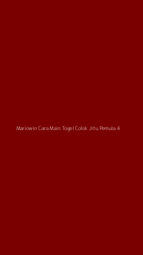 Tampilan Antarmuka Aplikasi Mariowin Cara Main Togel Colok Jitu Pemula - 4