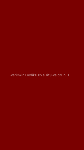 Tampilan Antarmuka Aplikasi Mariowin Prediksi Bola Jitu Malam Ini - 1