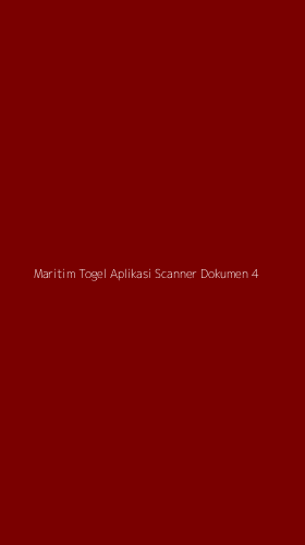 Tampilan Antarmuka Aplikasi Maritim Togel Aplikasi Scanner Dokumen - 4