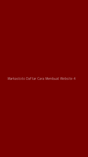 Tampilan Antarmuka Aplikasi Markastoto Daftar Cara Membuat Website - 4