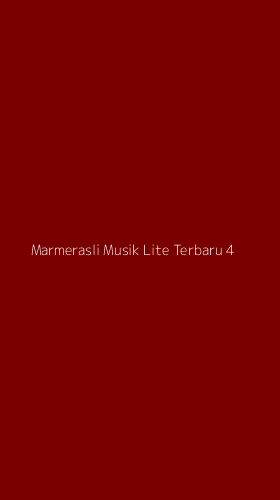 Tampilan Antarmuka Aplikasi Marmerasli Musik Lite Terbaru - 4