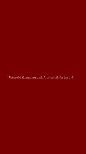 Tampilan Antarmuka Aplikasi Maron4d Kumpulan Link Alternatif Terbaru - 4