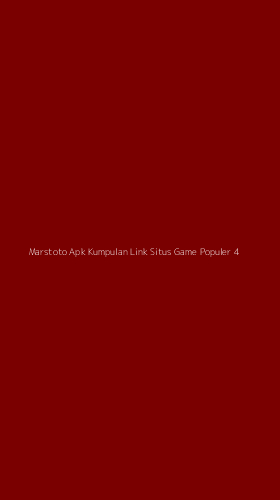 Tampilan Antarmuka Aplikasi Marstoto Apk Kumpulan Link Situs Game Populer - 4