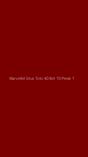 Tampilan Antarmuka Aplikasi Marvel4d Situs Toto 4d Bet 10 Perak - 1